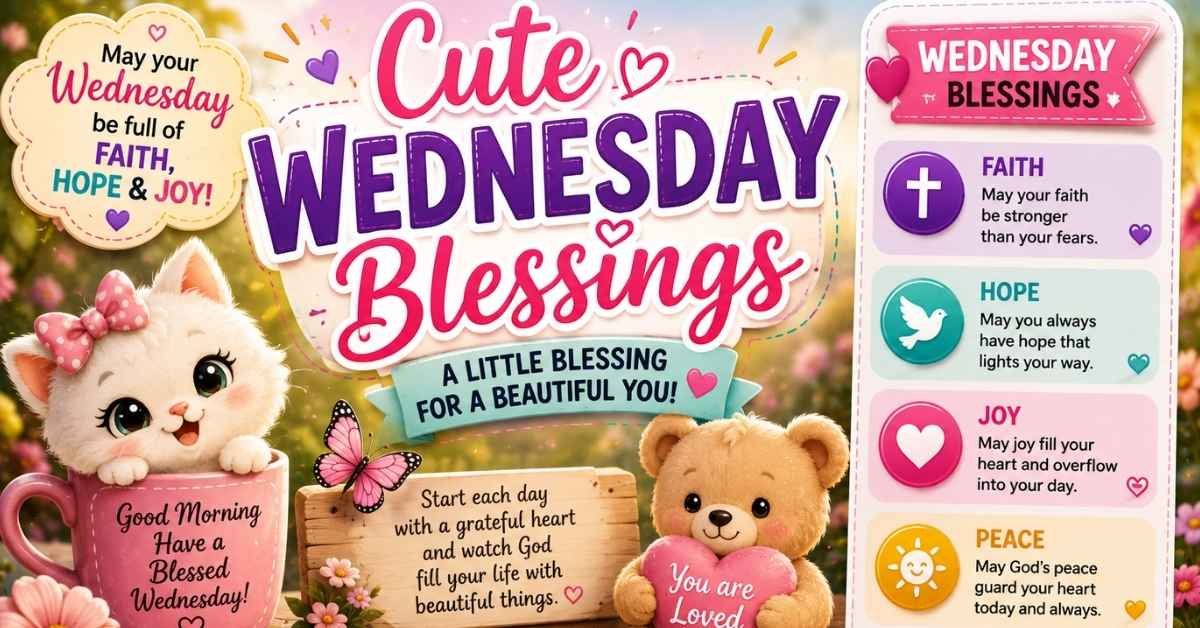 Cute Wednesday Blessings
