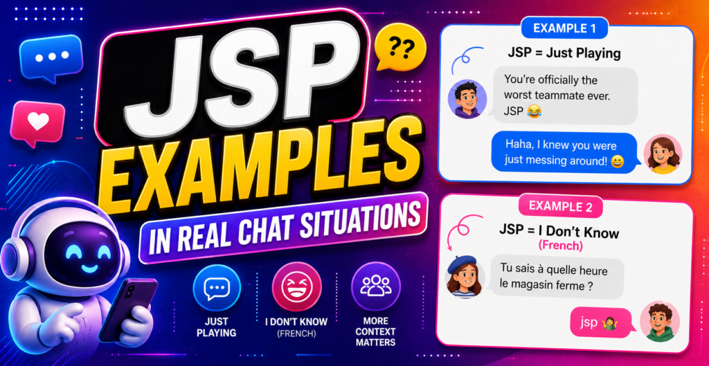 examples-of-jsp-in-real-chat-situations